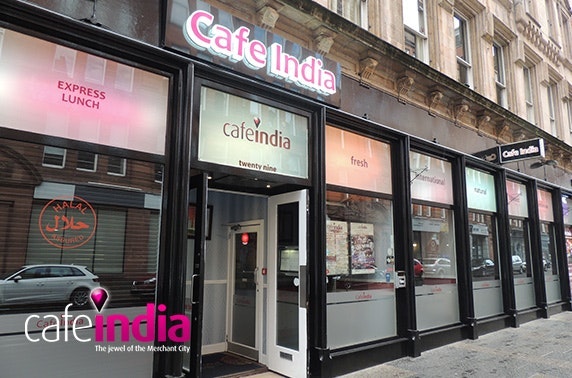 Cafe India lunch, Merchant City  