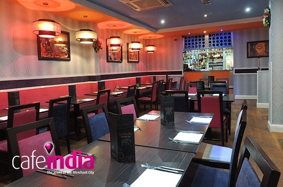 Cafe India lunch, Merchant City
