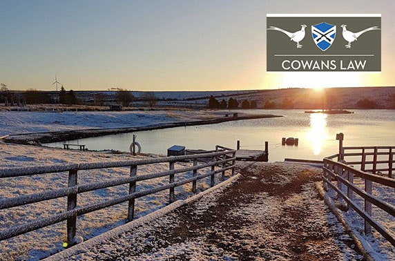 2 or 3 night lodge stay – 20 mins from Glasgow