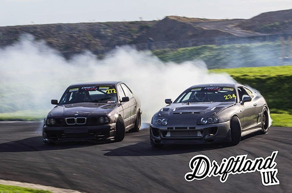 Driftland car racing day