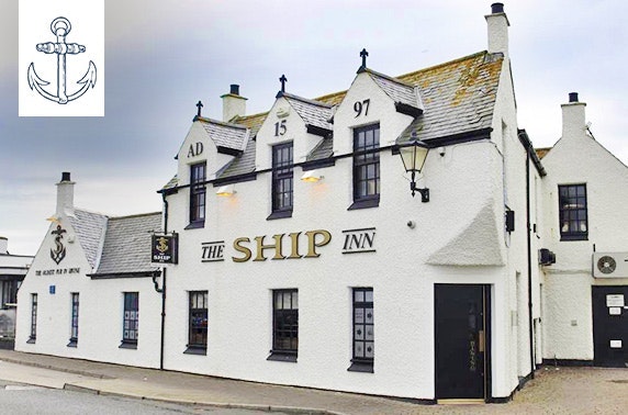 Award-winning The Ship Inn dining - £7.50pp
