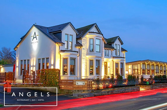 Recently-refurbished Angels Hotel DBB - £60