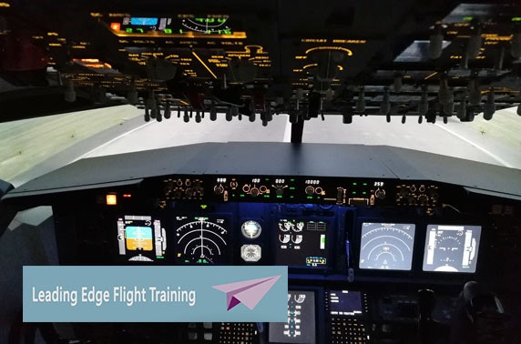 Flight simulator experience, Glasgow Airport