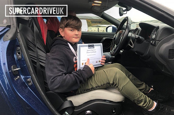 Junior supercar driving experiences - Carlisle or North Berwick