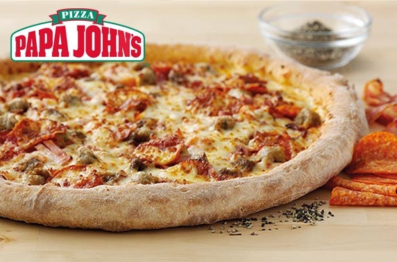 Papa John's pizza – from £1.99