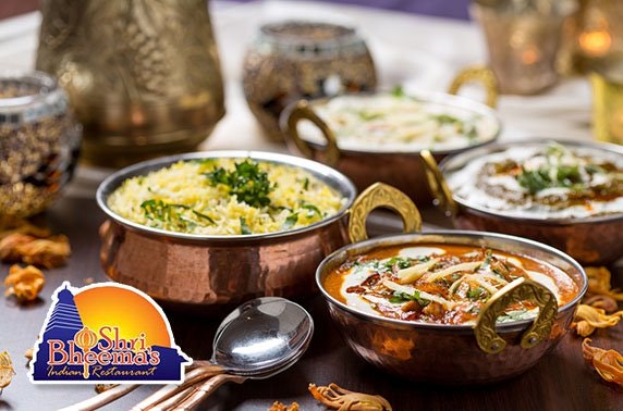 Shri Bheema's Indian dining – from £3.50pp