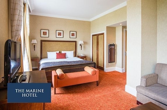 4* Marine Hotel DBB stay or spa break, Troon