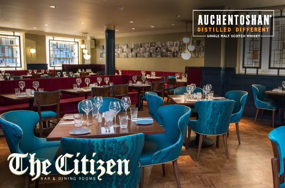 The Citizen 4 course Auchentoshan dining