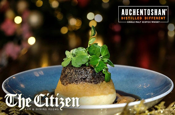The Citizen 4 course Auchentoshan dining