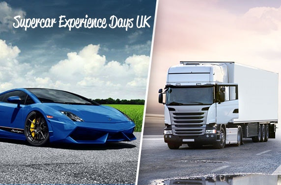 Supercar lorry driving experience, Leuchars Station
