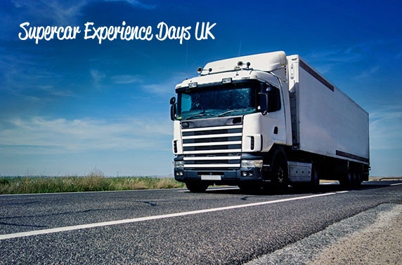 Supercar lorry driving experience, Leuchars Station