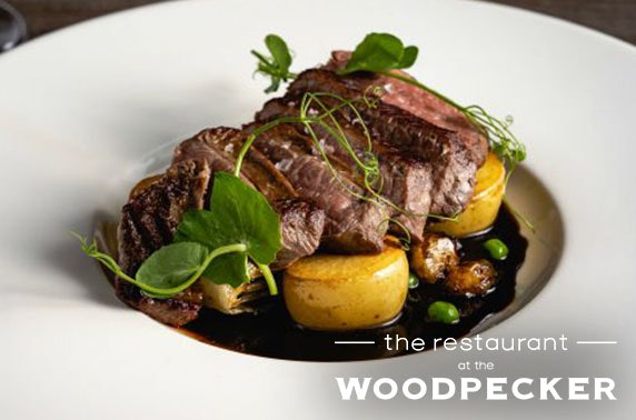 Award-winning The Restaurant at The Woodpecker dining, Lanark