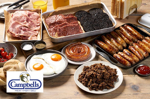 Campbells Prime Meat breakfast, steak & fish boxes