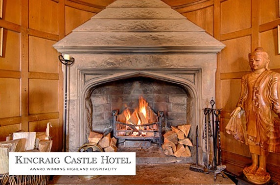 4* Kincraig Castle Hotel romantic break