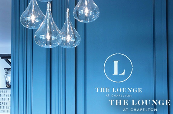 The Lounge mani, pedi or lash lift