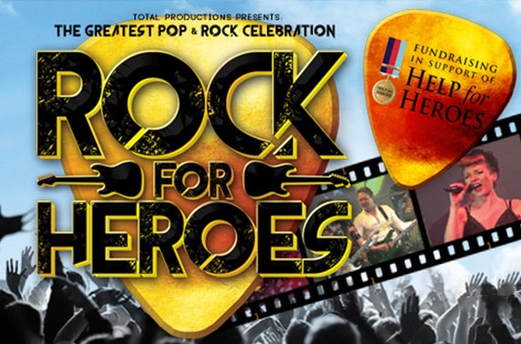 Rock For Heroes concert at Whitley Bay Playhouse