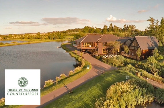 4* Forbes of Kingennie lodge getaway - from £11pppn