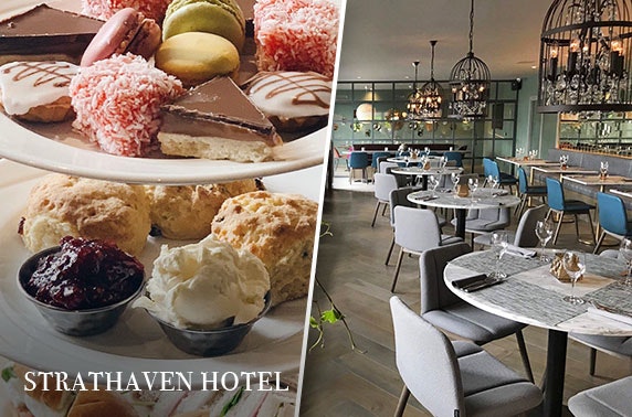 Strathaven Hotel Prosecco afternoon tea