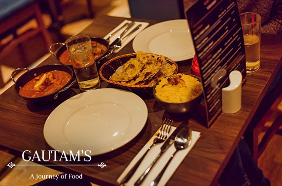 Brand new Gautam’s curries & drinks