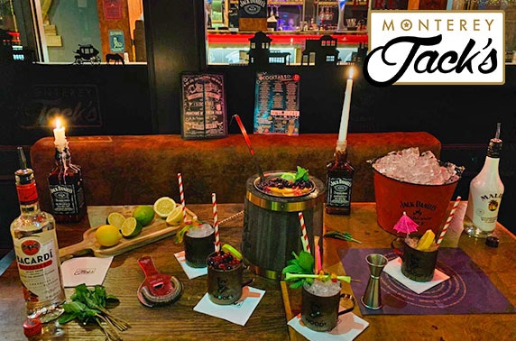 Monterey Jack’s cocktails & nibbles – Airdrie & Paisley venues