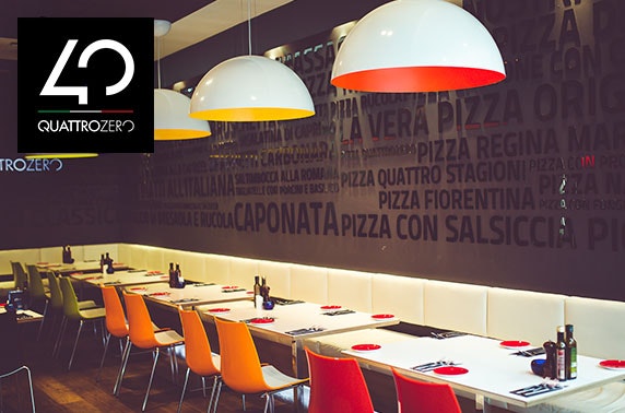 Italian dining & drinks at Quattro Zero West End