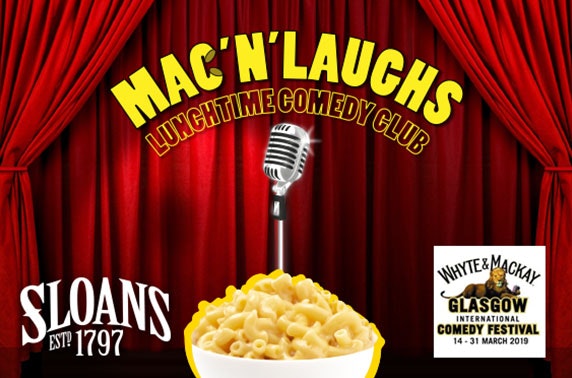 Sloans’ Mac 'N' Laughs Lunchtime Comedy Club