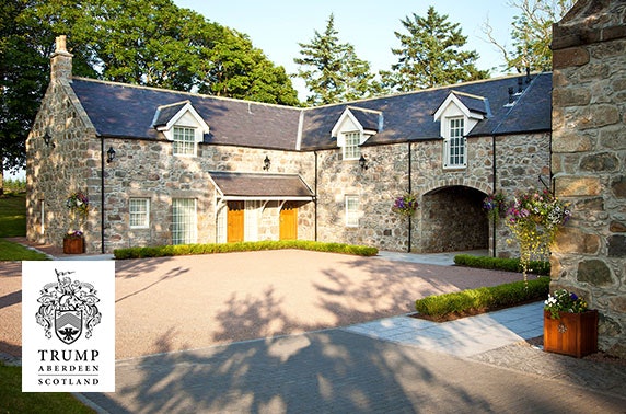 5* MacLeod House & Lodge Hotel luxury overnight stay, Aberdeenshire