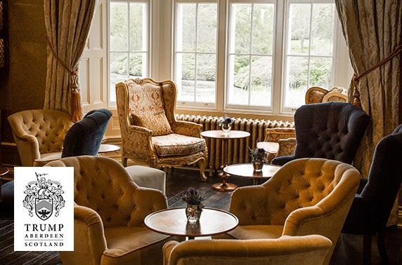5* MacLeod House & Lodge Hotel luxury overnight stay, Aberdeenshire