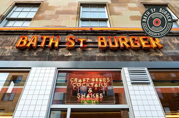 Burgers & drinks at brand new Bath St. Burger
