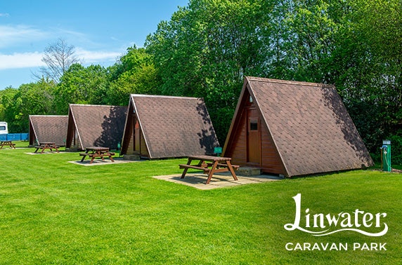4* West Lothian glamping - less than £7pppn