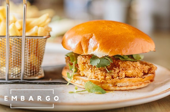 Brand new Embargo dining, Byres Road - valid 7 days