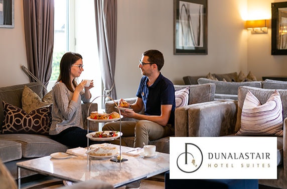 5* Dunalastair Hotel Suites afternoon tea