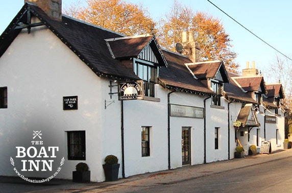 2 course lunch at The Boat Inn, Aboyne