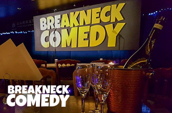 Breakneck Comedy Club tickets - from £2.50pp