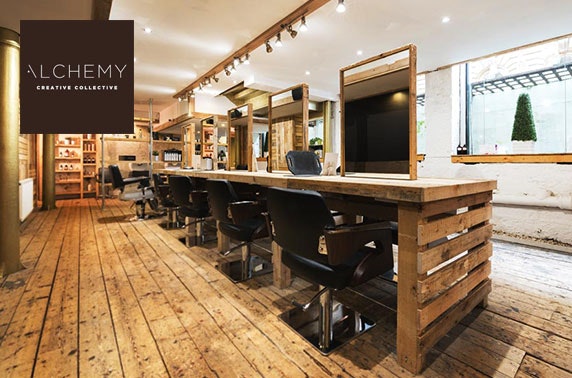 Blow dry, treatment & optional cut and colour, Alchemy