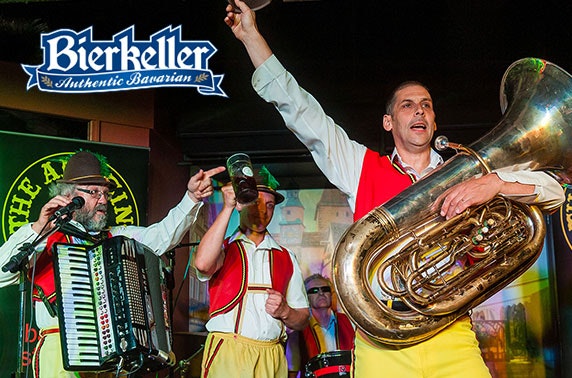 Bierkeller’s Oompah Band Show with food & drinks