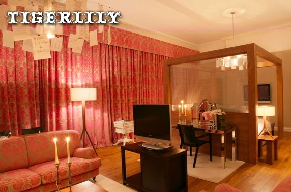 Luxury Tigerlily suite stay, Edinburgh