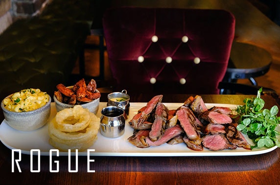Luxury steak sharing dish at Rogue, St Andrews