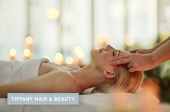 Tiffany Hair & Beauty facial, massage & nails