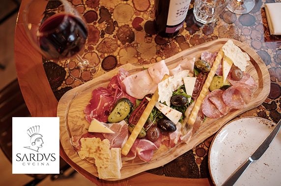 Wine & platters at brand new Sardus Vinoteca, Deansgate