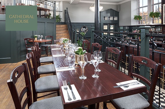 Fully refurbed Cathedral House dining, Merchant City