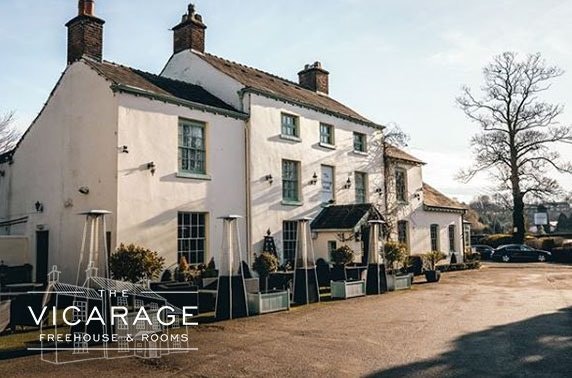 Cocktails & dining at The Vicarage, Cheshire