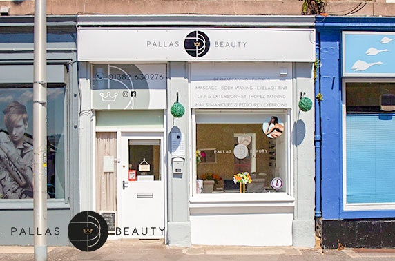 Facial & massage at brand new Pallas Beauty, West End