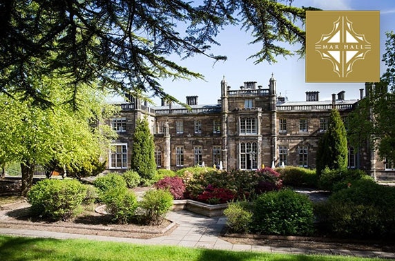 Champagne dining experience at 5* Mar Hall