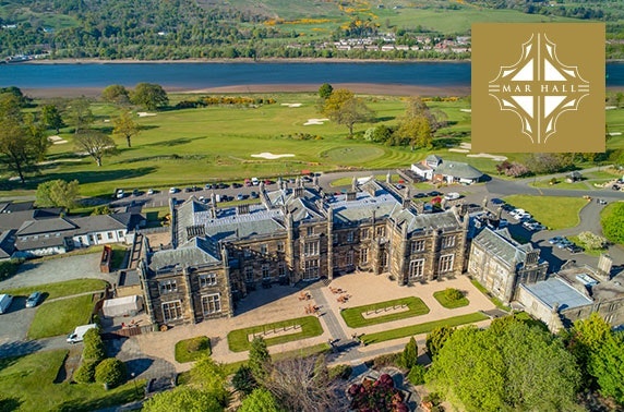 Champagne dining experience at 5* Mar Hall