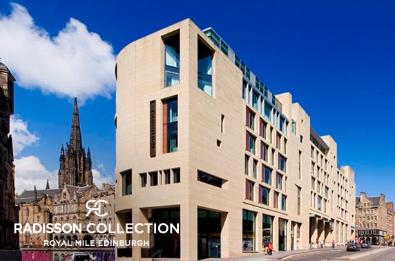 Boutique Radisson Collection stay, Royal Mile