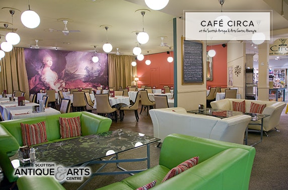 Café Circa at Scottish Antique & Arts Centre, Abernyte