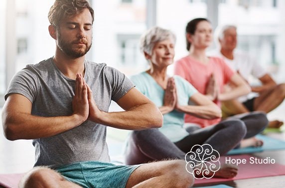 Hope Studio yoga classes - from £3 per class