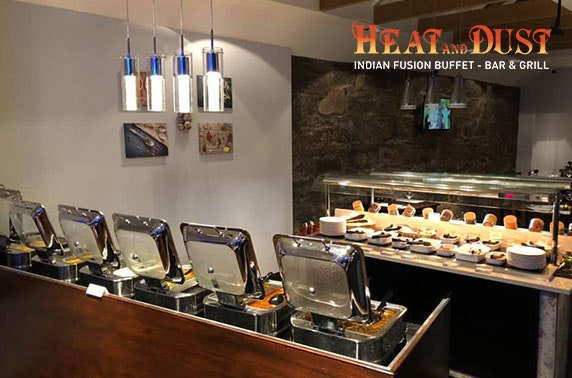 All you can eat Indian fusion buffet - £9.50pp