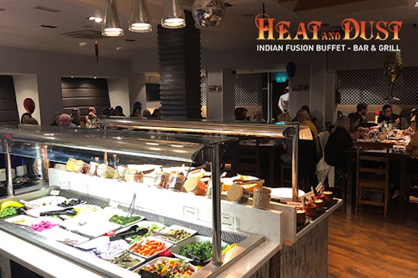 Heat and Dust Indian Fusion Buffet, Bar and Grill